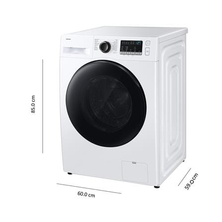 เครื่องซักอบฝาหน้า SAMSUNG WD10HG4U04BEST 10/6 กก. อินเวอร์เตอร์ สีขาว_7