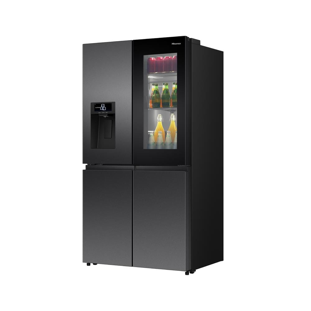 ตู้เย็น MULTI DOOR HISENSE RQ600P7AB 22 คิว สีกระจกดำ อินเวอร์เตอร์