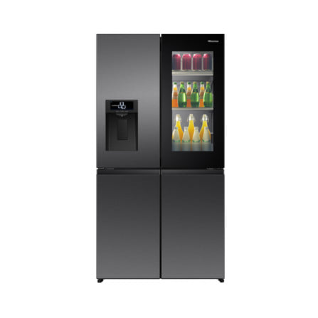ตู้เย็น MULTI DOOR HISENSE RQ600P7AB 22 คิว สีกระจ...