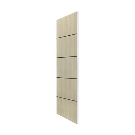 ประตูภายใน UPVC ไม่เจาะลูกบิด NAPA UA5B 80x200 ซม. สีน้ำตาลเข้มลายไม้_1