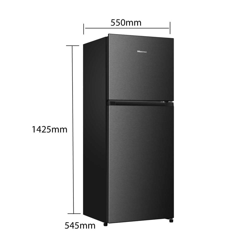 ตู้เย็น 2 ประตู HISENSE RT201N3EB 7.3 คิว สีดำ อินเวอร์เตอร์
