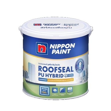 อะคริลิคกันซึม NIPPON PAINT ROOFSEAL PU HYBRID 4 กก. สีน้ำตาลมอคค่า_0