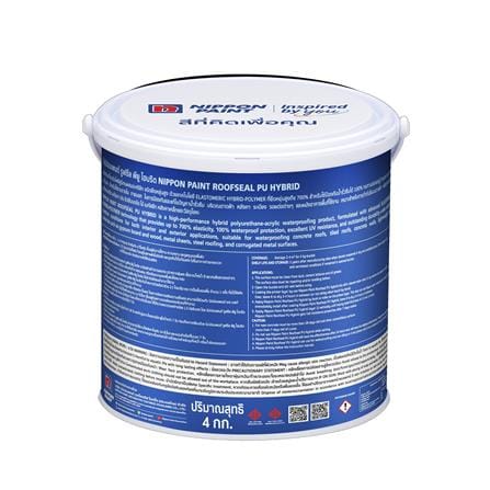 อะคริลิคกันซึม NIPPON PAINT ROOFSEAL PU HYBRID 4 กก. สีเขียว_1