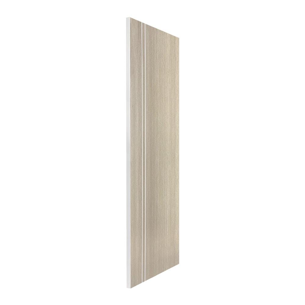 ประตูภายใน UPVC ไม่เจาะลูกบิด NAPA UA3 80x200 ซม. สีน้ำตาลเข้มลายไม้