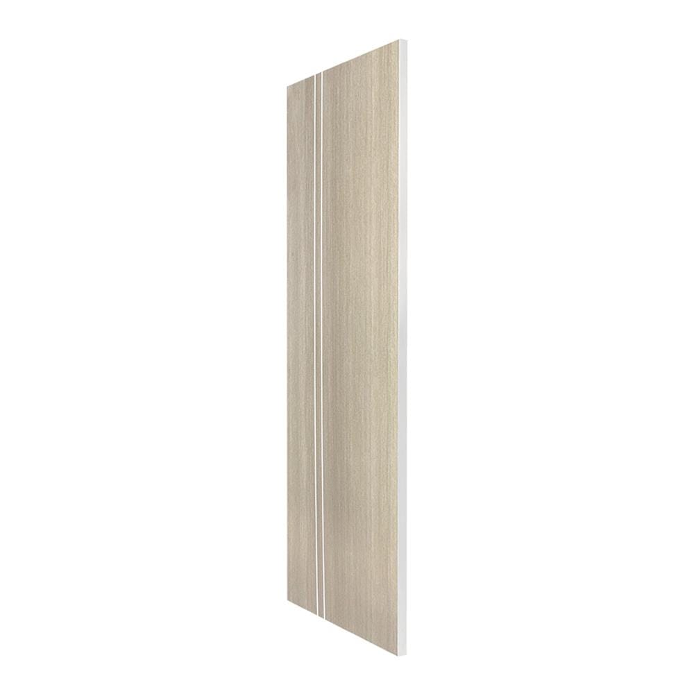 ประตูภายใน UPVC ไม่เจาะลูกบิด NAPA UA3 80x200 ซม. สีน้ำตาลเข้มลายไม้