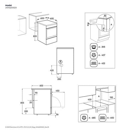 เตาปรุงอาหารผสม ELECTROLUX LKM620002X_3
