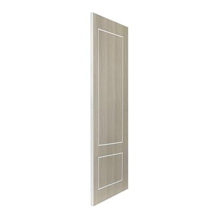 ประตูภายใน UPVC ไม่เจาะลูกบิด NAPA UA13 90x200 ซม. สีน้ำตาลเข้มลายไม้_1