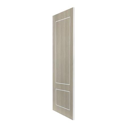ประตูภายใน UPVC ไม่เจาะลูกบิด NAPA UA13 90x200 ซม. สีน้ำตาลเข้มลายไม้_2