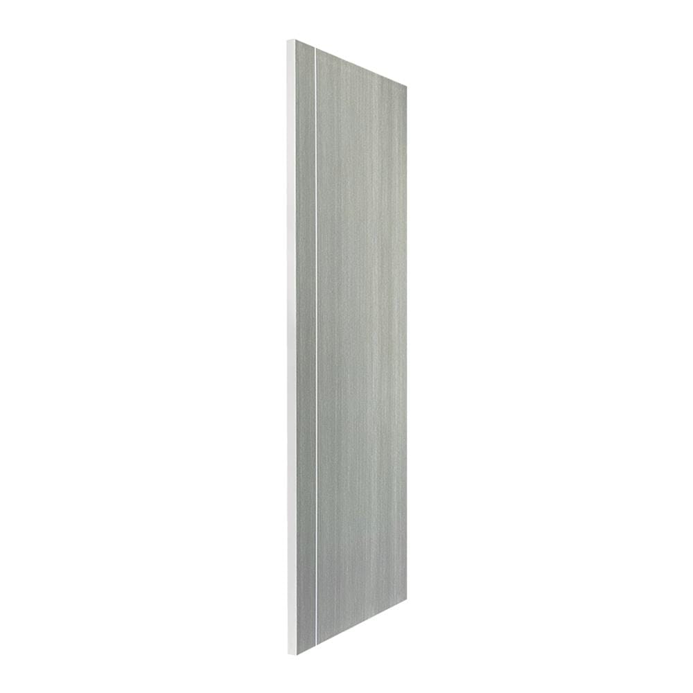 ประตูภายใน UPVC ไม่เจาะลูกบิด NAPA UA2 90x200 ซม. สีเทาลายไม้