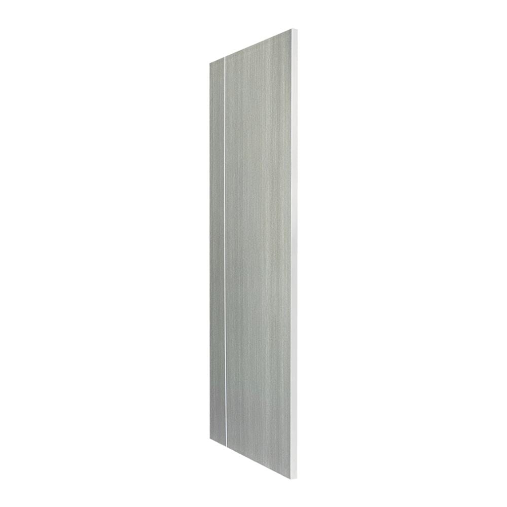 ประตูภายใน UPVC ไม่เจาะลูกบิด NAPA UA2 90x200 ซม. สีเทาลายไม้