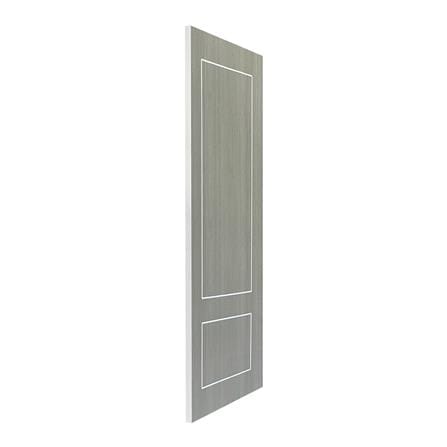 ประตูภายใน UPVC ไม่เจาะลูกบิด NAPA UA13 80x200 ซม. สีเทาลายไม้_1