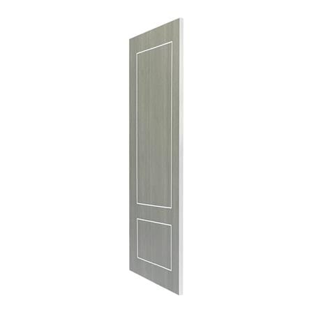 ประตูภายใน UPVC ไม่เจาะลูกบิด NAPA UA13 80x200 ซม. สีเทาลายไม้_2