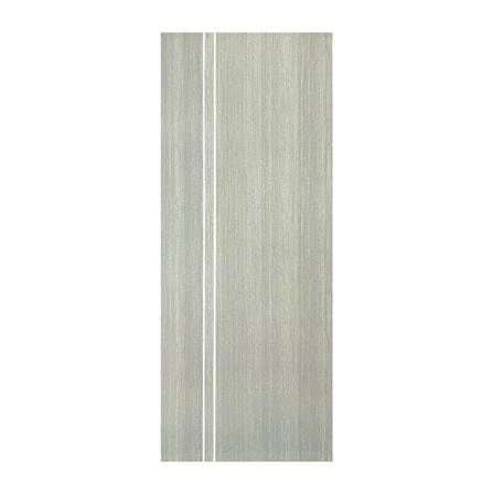 ประตูภายใน UPVC ไม่เจาะลูกบิด NAPA UA3 80x200 ซม. สีเทาลายไม้
