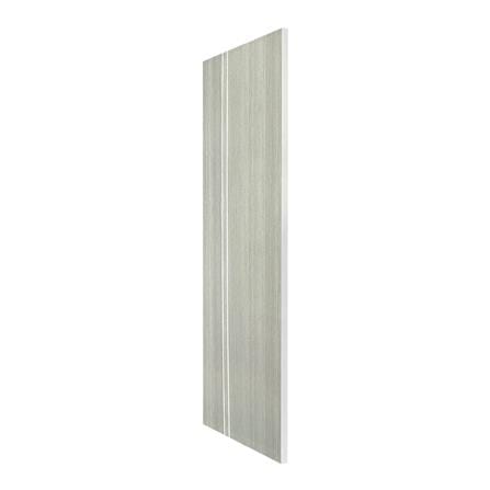 ประตูภายใน UPVC ไม่เจาะลูกบิด NAPA UA3 80x200 ซม. สีเทาลายไม้_2