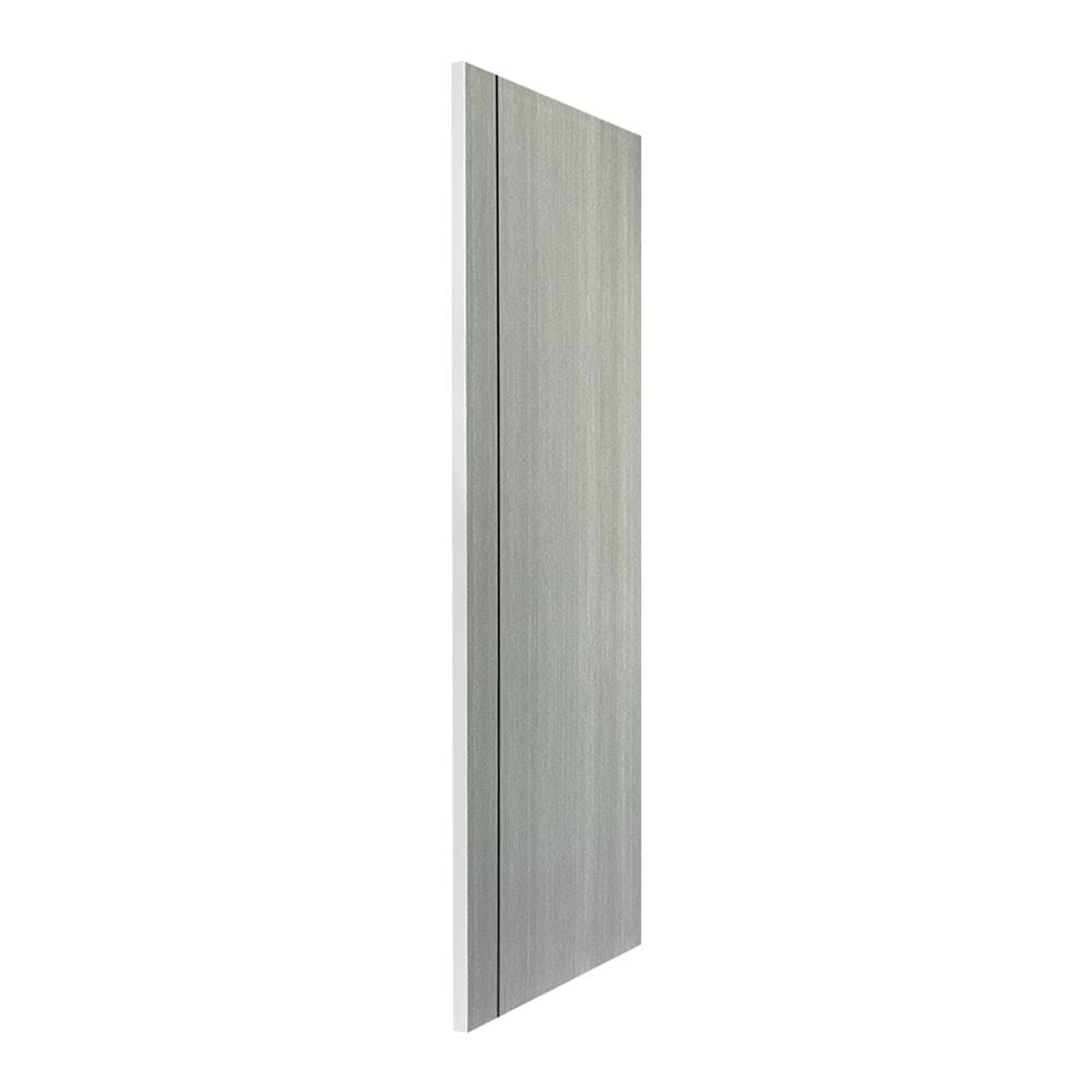 ประตูภายใน UPVC ไม่เจาะลูกบิด NAPA UA2B 80x200 ซม. สีเทาลายไม้