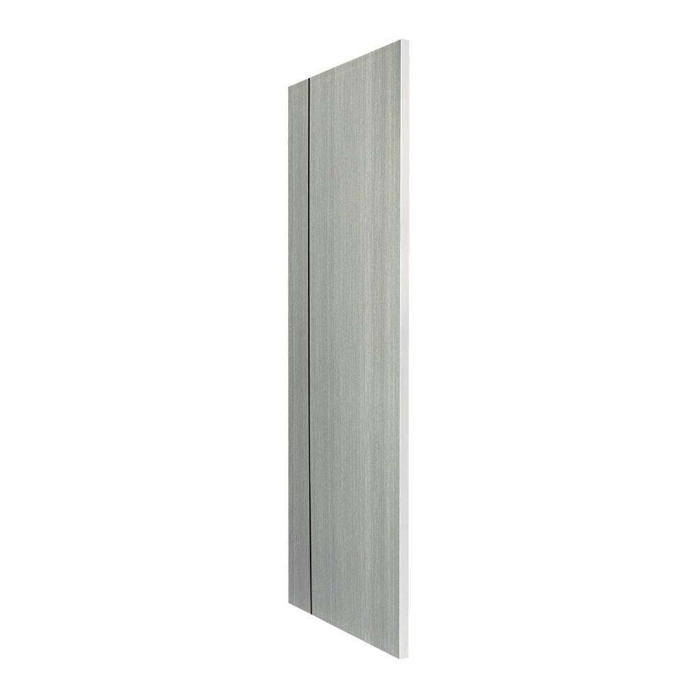 ประตูภายใน UPVC ไม่เจาะลูกบิด NAPA UA2B 80x200 ซม. สีเทาลายไม้