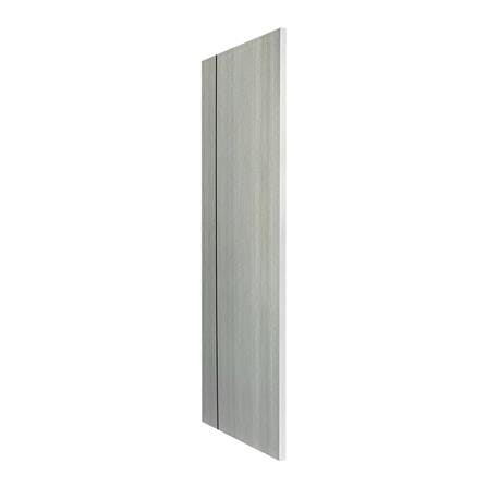 ประตูภายใน UPVC ไม่เจาะลูกบิด NAPA UA2B 80x200 ซม. สีเทาลายไม้_2