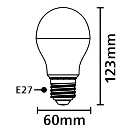 หลอด LED SYLVANIA A60 BASIC PLUS 15 วัตต์ COOL WHITE E27_3