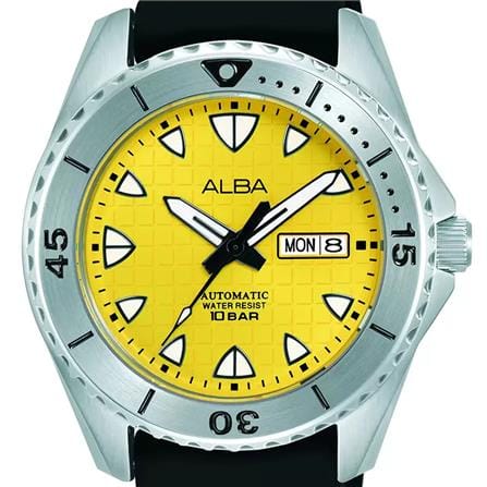 นาฬิกาข้อมือผู้ชาย ALBA รุ่น SPORTIVE AL4587X ขนาด 44.5 มม. สีเหลือง_1