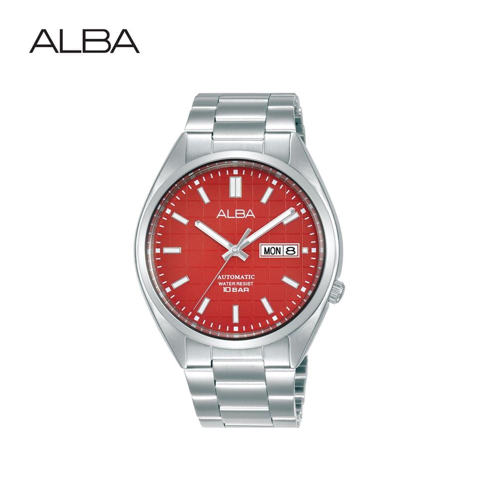 นาฬิกาข้อมือผู้ชาย ALBA รุ่น GELATO AL4517X ขนาด 41 มม. สีแดง