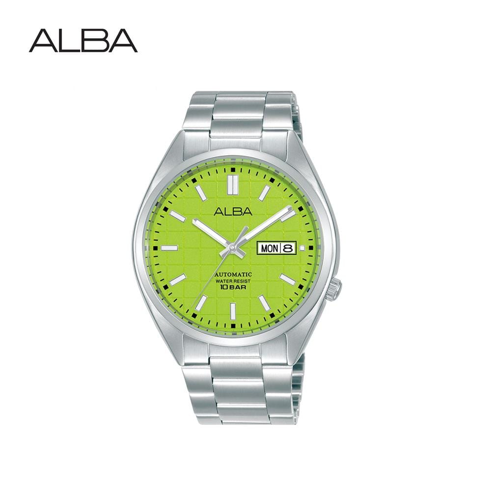 นาฬิกาข้อมือผู้ชาย ALBA รุ่น GELATO AL4515X ขนาด 41 มม. สีเขียว