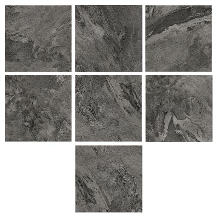 กระเบื้องพื้นพอร์ซเลน 16x16 นิ้ว COTTO บี ร็อค ดำ PM 0.96 ตร.ม._1