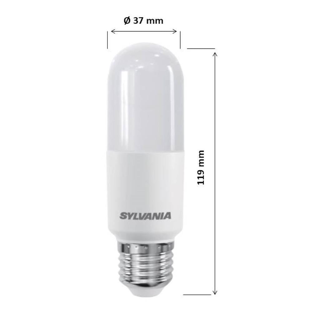 หลอด LED SYLVANIA STIK BASIC 9 วัตต์ DAYLIGHT E27 (แพ็ก 4 ชิ้น)