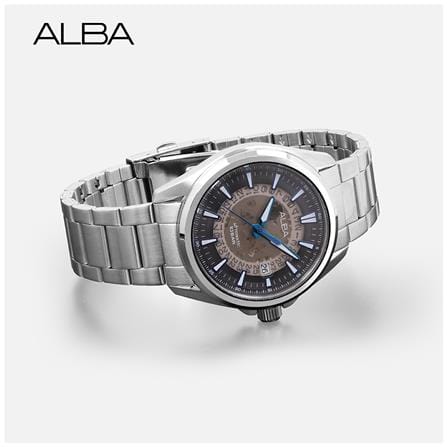 นาฬิกาข้อมือผู้ชาย ALBA รุ่น SPORTIVE AU4033X ขนาด 43 มม. สีเทาเข้ม_3