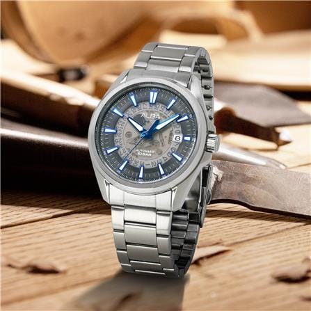 นาฬิกาข้อมือผู้ชาย ALBA รุ่น SPORTIVE AU4033X ขนาด 43 มม. สีเทาเข้ม_7