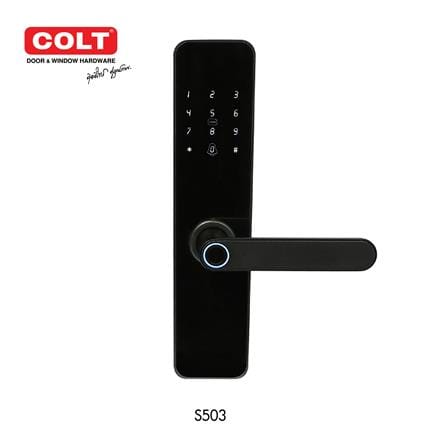 กลอนดิจิตอล COLT S503 สีดำ_0