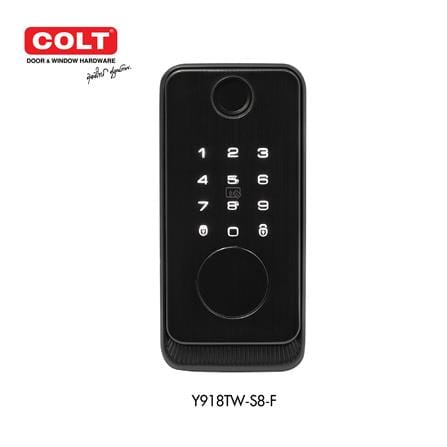 กลอนดิจิตอล COLT Y918TW-S8-F สีดำ_0
