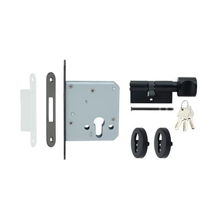 ตลับกุญแจ MORTISE HAFELE 499.65.015 สีดำด้าน_3