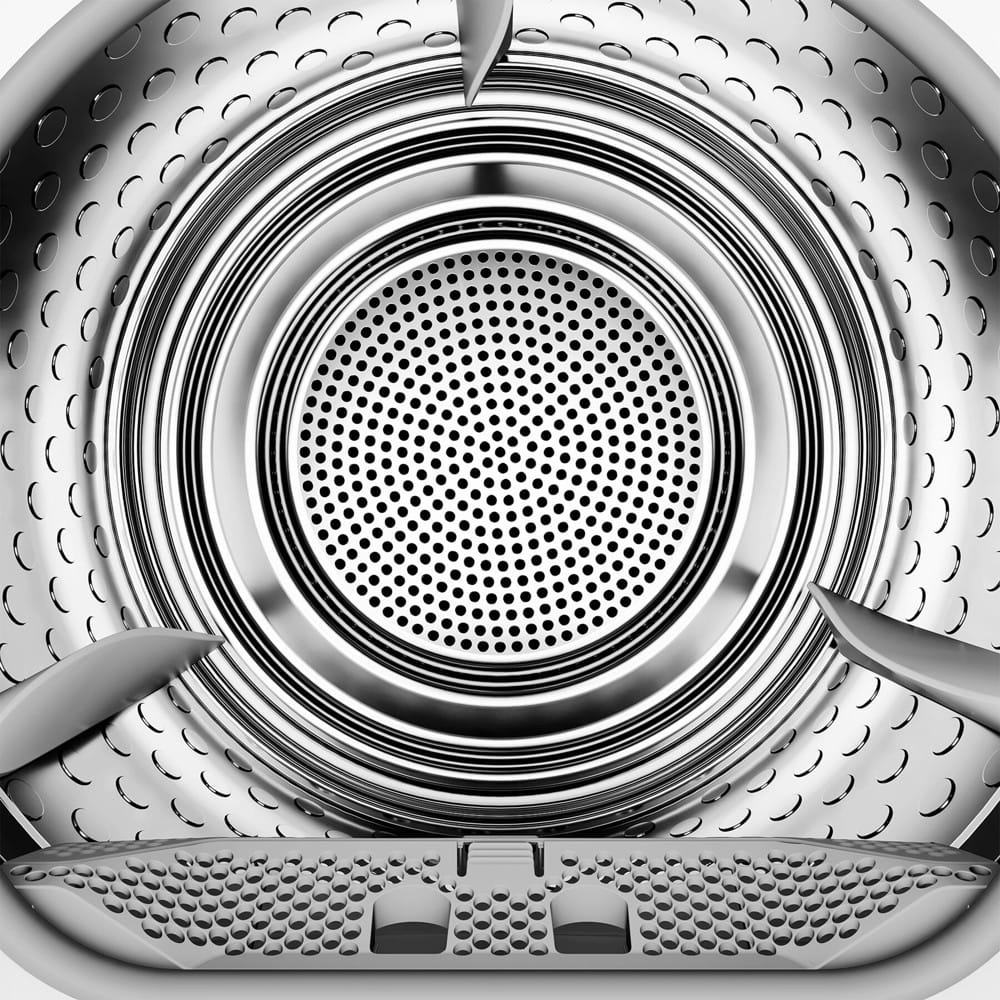 เครื่องอบผ้าฝาหน้าพร้อมขาตั้ง ELECTROLUX EDH803J5WCR 8 กก. HEATPUMP สีขาว