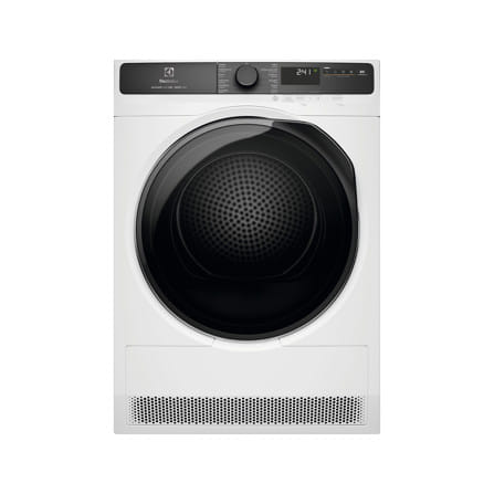 เครื่องอบผ้าฝาหน้าพร้อมขาตั้ง ELECTROLUX EDH803J5WCR 8 กก. HEATPUMP สีขาว_0