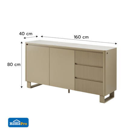 ตู้เตี้ยบานผสม  BENETTA SANDORA 160 ซม. สี TAUPE_2