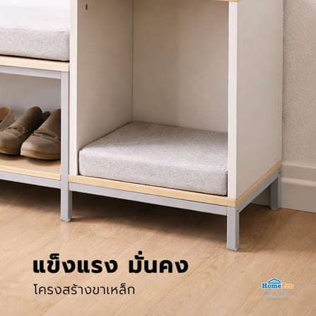 ตู้วางรองเท้า FURDINI CUBE-B 119.8 ซม. สีเทา_9