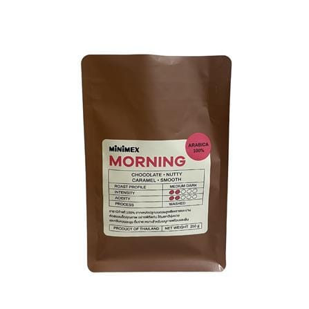 เมล็ดกาแฟคั่ว MINIMEX MORNING 250 กรัม_0
