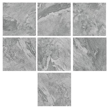 กระเบื้องพื้นพอร์ซเลน 16x16 นิ้ว COTTO บี ร็อค เทา PM 0.96 ตร.ม._1