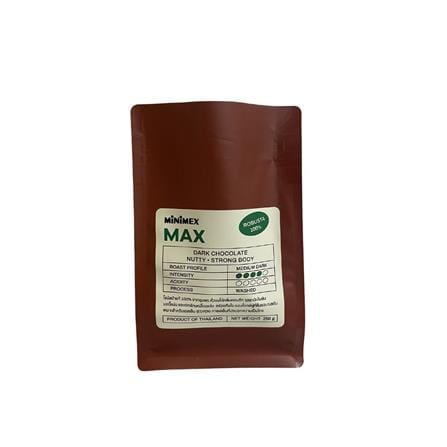 เมล็ดกาแฟคั่ว MINIMEX MAX 250 กรัม_0