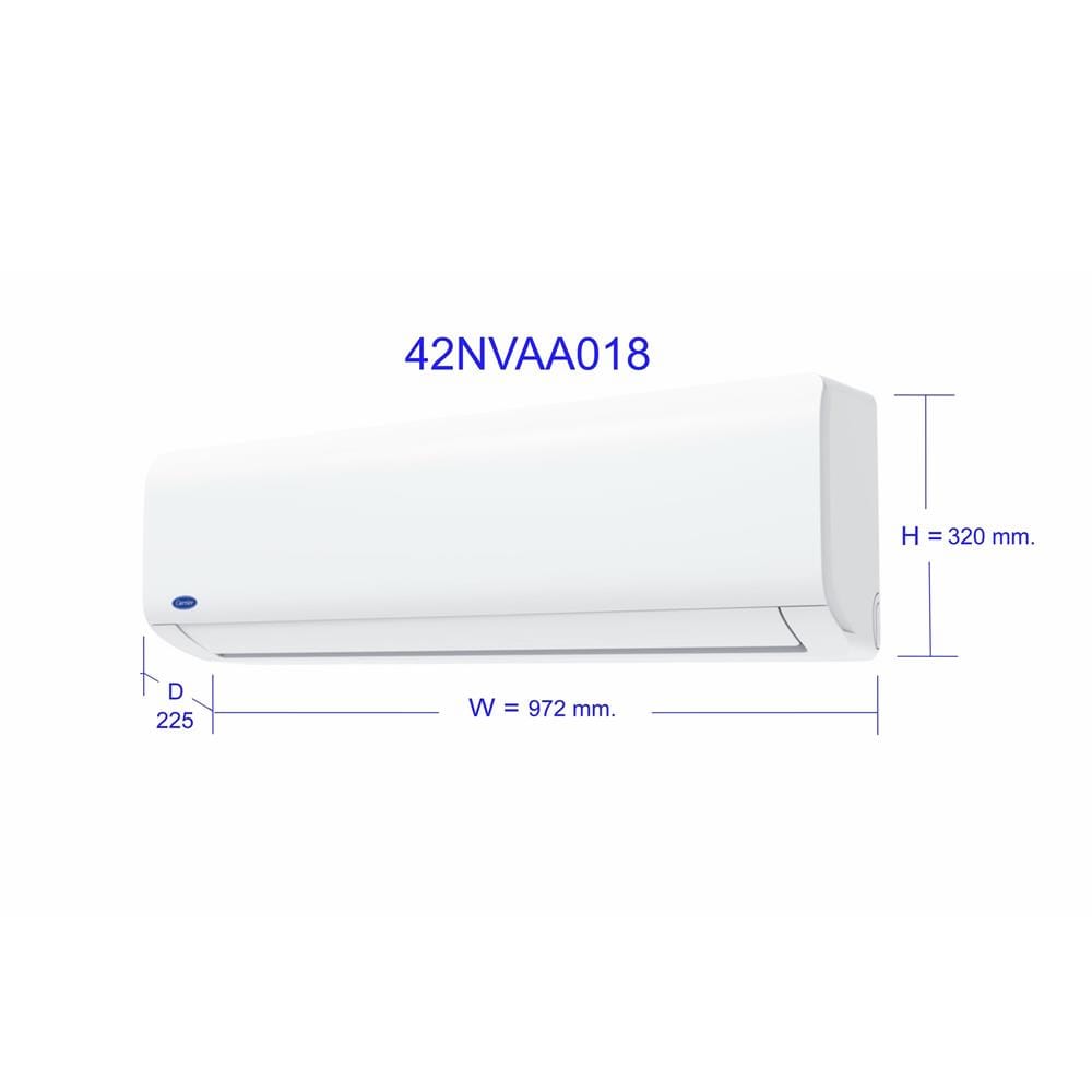 แอร์ผนัง CARRIER 42NVAA018/38NVAA018 18000 บีทียู อินเวอร์เตอร์