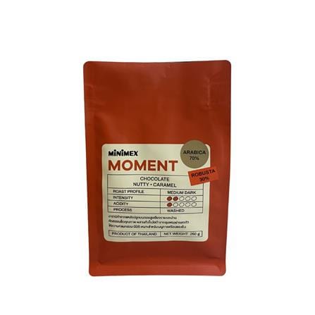 เมล็ดกาแฟคั่ว MINIMEX MOMENT 250 กรัม_0