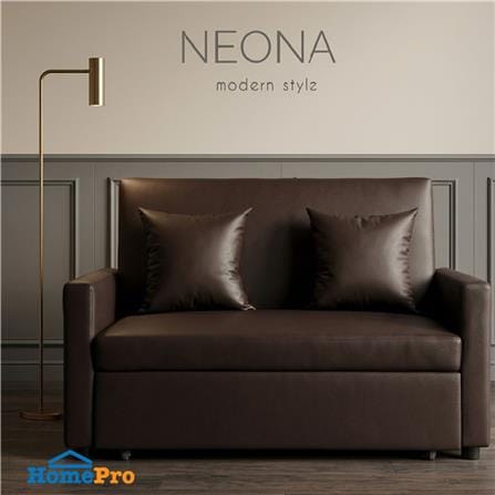 โซฟาเบด AS FURNITURE NEONA DARKBROWN D40 สีน้ำตาลเข้ม_7