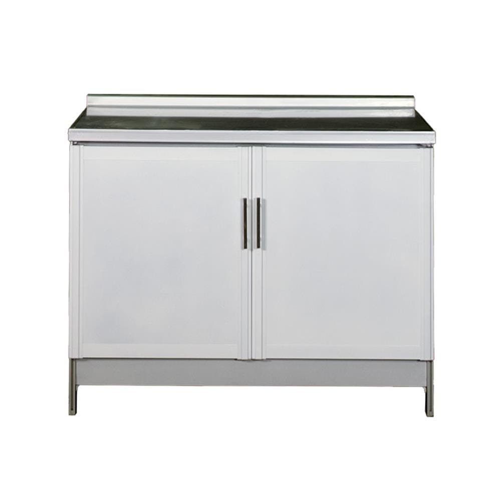 ตู้ตั้งพื้นท็อปเรียบ 3MITI INFINICE LFH 100 ซม. สีขาว