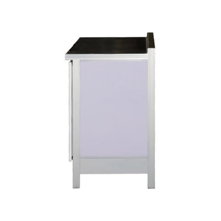 ตู้ตั้งพื้นท็อปเรียบ 3MITI INFINICE LH 100 ซม. สีขาว_3