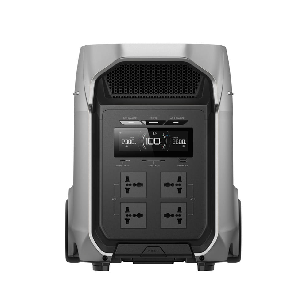 POWER BOX ECOFLOW DELTA 3 ULTRA PLUS 3600 วัตต์ สีเทา/ดำ