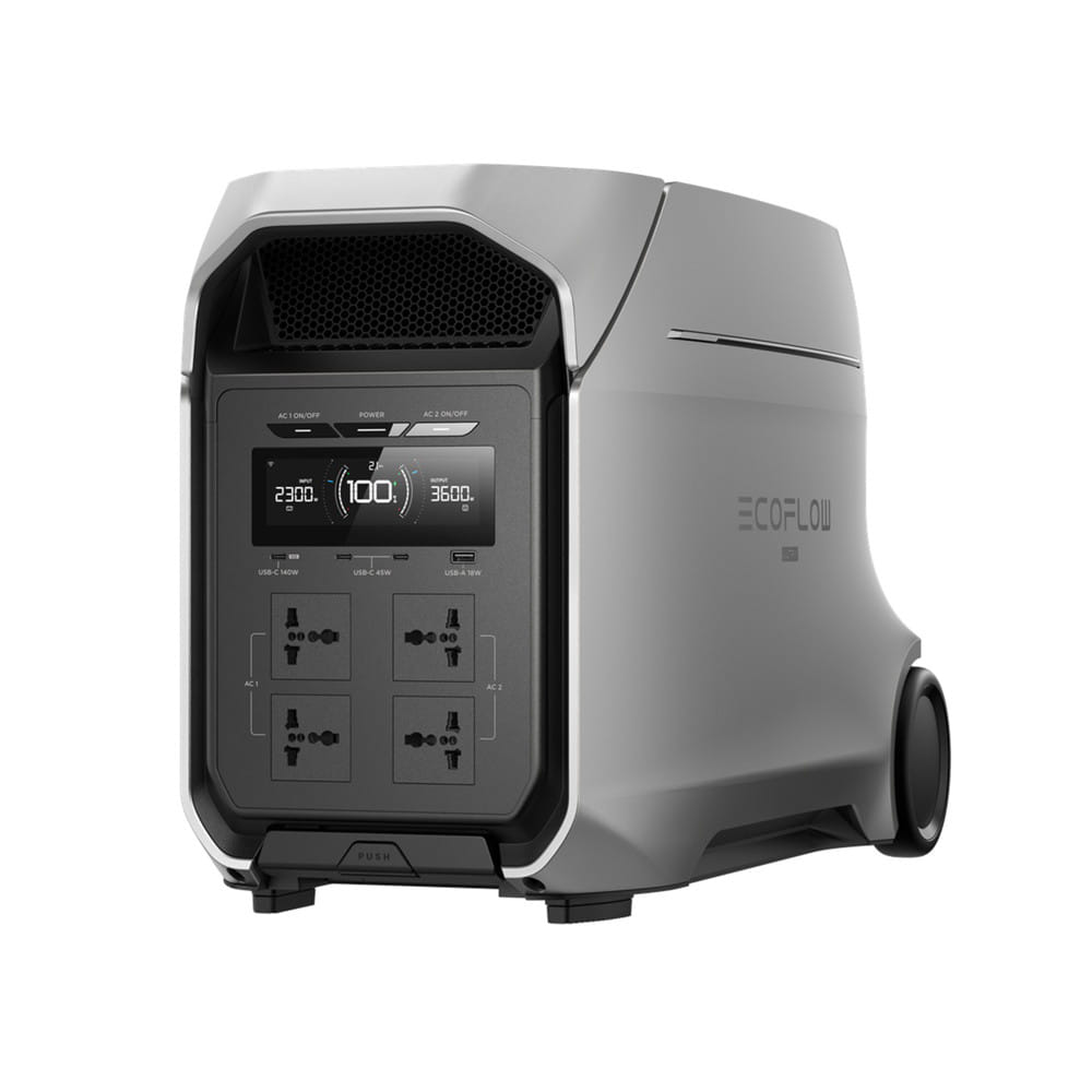 POWER BOX ECOFLOW DELTA 3 ULTRA PLUS 3600 วัตต์ สีเทา/ดำ