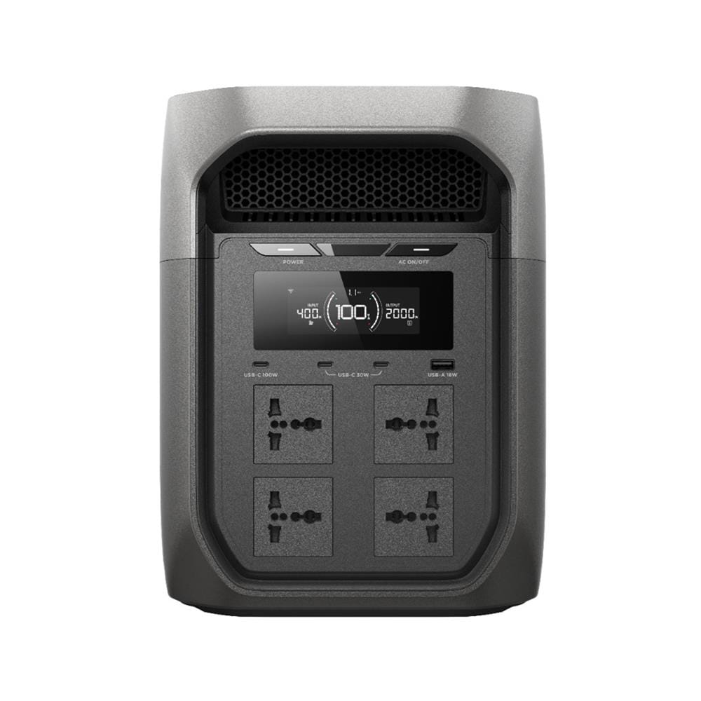 POWER BOX ECOFLOW DELTA 3 MAX 2400 วัตต์ สีเทา/ดำ