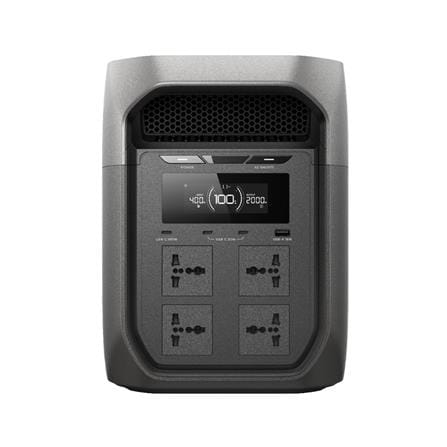 POWER BOX ECOFLOW DELTA 3 MAX 2400 วัตต์ สีเทา/ดำ_0
