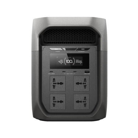 POWER BOX ECOFLOW DELTA 3 MAX 2400 วัตต์ สีเทา/ดำ_0