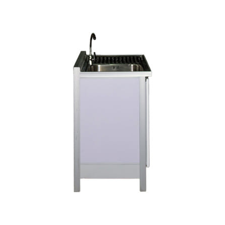 ตู้ตั้งพื้นท็อปซิงค์ 3MITI INFINICE LH 100 ซม. สีขาว_3